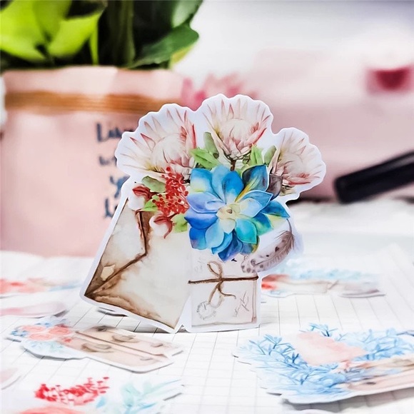 Spring Bridal, Invitations, Wedding Cake & more, 21 Stickers - Picture 8 of 16